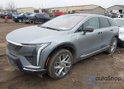 2026 Cadillac Optiq Luxury z USA, uszkodzony, nr VIN 3GYK3BM49TS112103